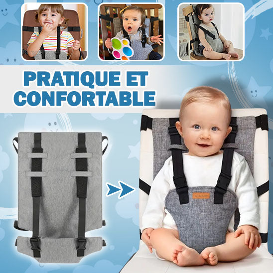 Harnais Bébé™ I Sécurité totale à chaque repas