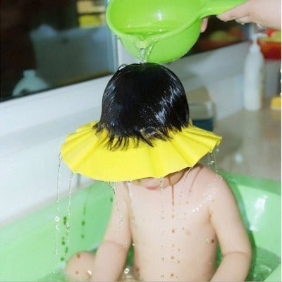 Visière chapeau pour douche bébé I ShampooCap™ - Bébé Osange